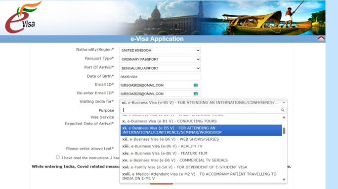 Visa Category Reference